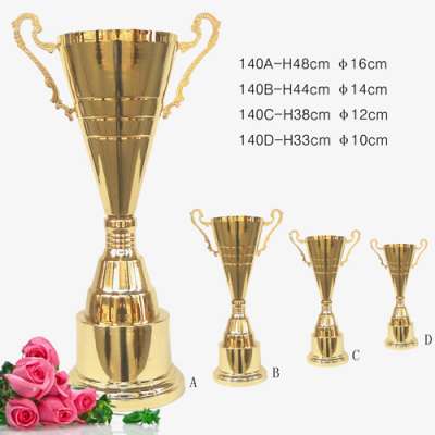 Wholesale Gold Plated Metal Crafts Football Sports Medals And Trophies