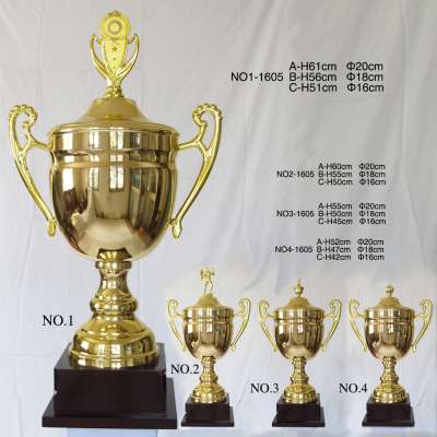 Cheap custom wholesale military awards trophy metal design