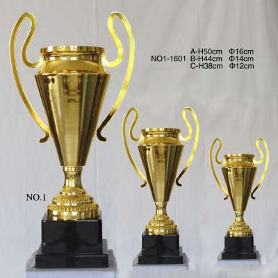 Zinc alloy metal trophy cup wholesale custom new design trophy cup